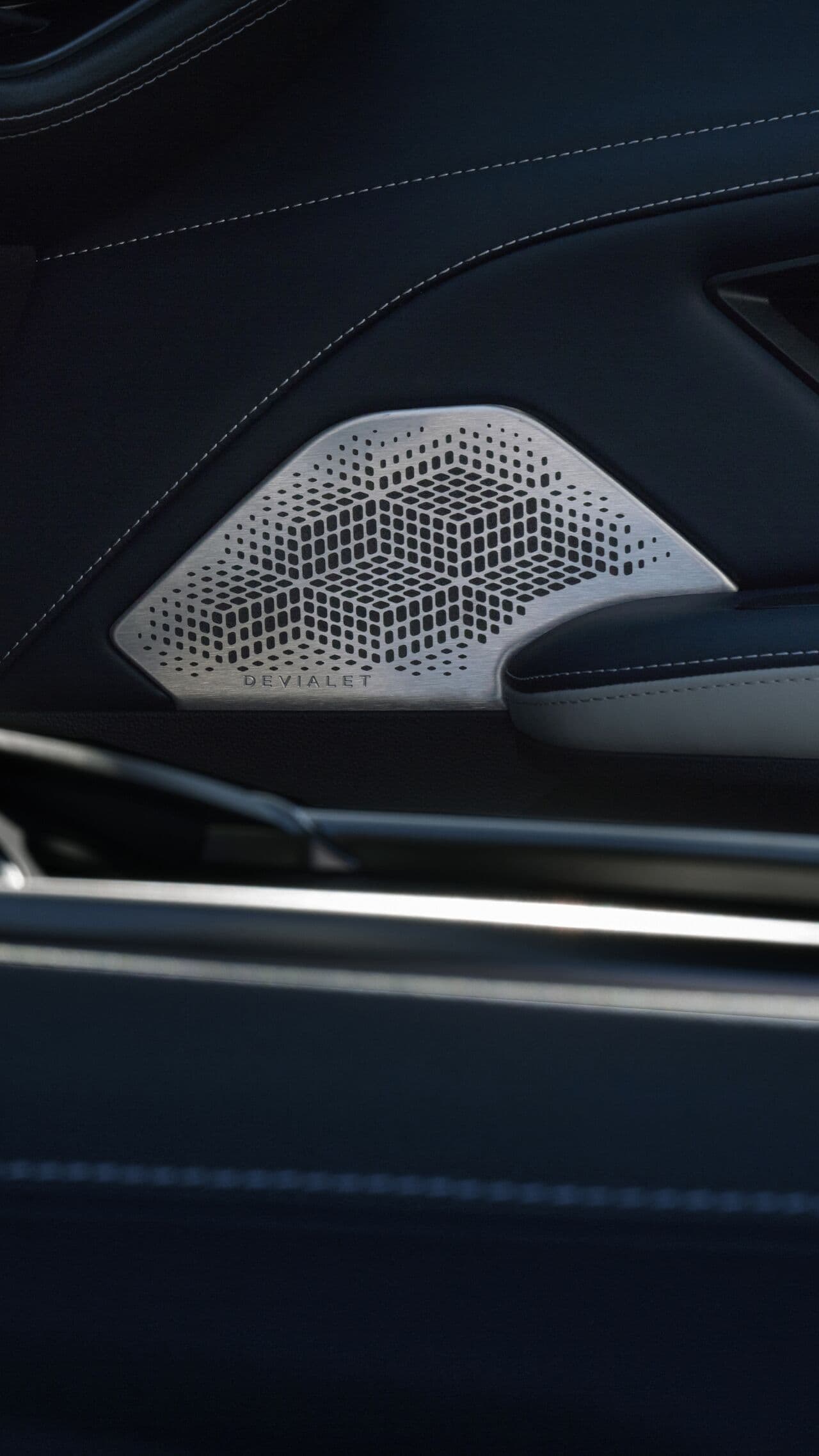 Devialet-Soundsystem im Innenraum des Alpine A390